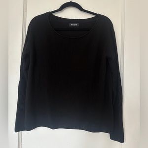 Small NAADAM cashmere sweater, black